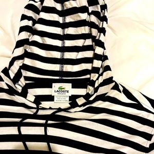 Long Sleeves Light Hooded Shirt Regular Fit Size 5 Lacoste , Used